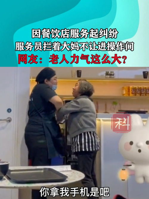 餐饮纠纷中服务边界与公共理性之辨 从“服务员阻拦大妈进操作间”事件谈起